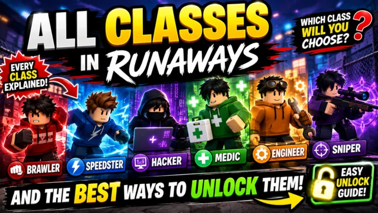 All Classes in Runaways