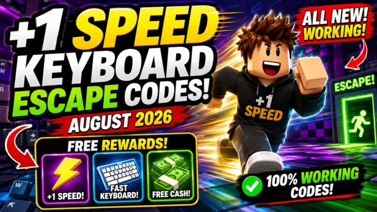 +1 Speed Keyboard Escape  Codes