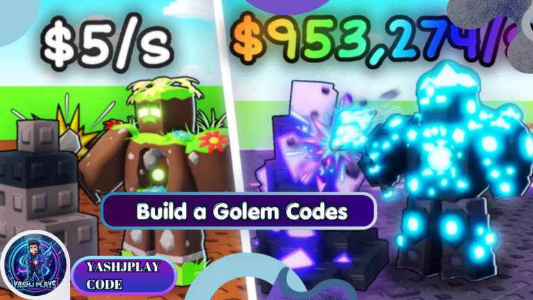 Build a Golem Codes